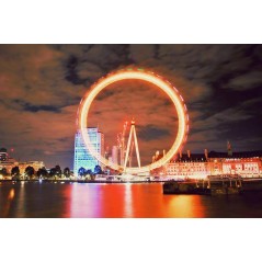London Eye at night 